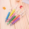 1000 pcs/lot 6 couleurs nouveau stylo à surbrillance seringue/stylo de mode vente en gros livraison gratuite SN1660