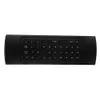 Freeshipping 2,4G Smart Fernbedienung Air Mouse Drahtlose Tastatur 38 Tasten für MX3 Android Mini PC TV Box Fernbedienung für Laptop Schwarz