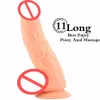 Brand Black Dildo Long Dildos Big 2457cm Huge Dildo Large Dong Realistic Penis Anal Toy for Women Adult Erotic Sex Product 9923534