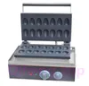 Qihang_top Elektrik kuş yumurtası gevrek makinesi 14 ızgara bıldırcın yumurta fırın ticari yumurta pişirme kek waffle makinesi