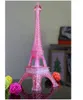 Romantyczne Walentynki Prezenty 7 Kolor Chmandable Wieża Eiffla LED Night Lights Lamp Flash Lighting Zabawki Hurtownia Darmowa Wysyłka