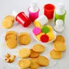 DIY Silicone Cookie Biscuit Stamps Mold Baking Tool Non stick, durable, easy to clean, good chemical corrosion resistance