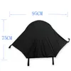 Sommarbarn Barnvagn Barnvagn Pushchair Shade Cover Barnvagn Tillbehör Gardin Cover Anti-Mosquito Anti-UV C4221