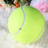 24cmの大きな膨脹可能なテニスボール巨人ペットのおもちゃの犬の噛みつく