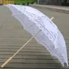 القطن العتيقة المظلة المظلة المظلة الزفاف العروسة العروس