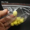 1.9 cm 20 pcs. Material de espuma de color amarillo Modelo de simulación de simulación de huevo y ave de huevo. Juego de artesanía.