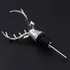 Yeni Deer Stag Head Wine Pourer Stopper şarap havalandırıcıları paslanmaz çelik şarap dökücü şişe durdurucu lx37121560106