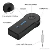 Nowy Real Stereo 3.5 Blutooth Wireless do samochodów Muzyka Audio Odbiornik Bluetooth Adapter Aux 3.5mm A2DP dla rekuver Headphone Jack HandsFree