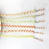 Opaska na głowę 6 Sztuk Dzieci Dziewczyny DIY Włosy Stylizacja Platforma Spirali Curlers Rolki Głowy Dress Band Elastyczne Gumble DHL Statek