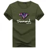 camiseta fashion diamante co homens roupas femininas casual camiseta de manga curta masculina designer de marca camisetas de verão