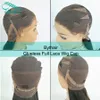 Bythair Lace Front Human Hair Wigs For Black Women Brazilian Silky Straight Full Lace Wig With Baby Hairs