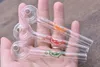 colorful Pyrex Thick Dolphin Glass Oil Burner Glass Tube Oil Burning Pipe somking pipes water pipes free shipping