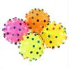 Wholesales Free shipping 2018 Pet Dog Puppy Cat Animal Toy Rubber Ball With Sound Squeaker Chewing Ball