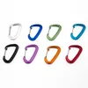 2 st / pack Plastklättring Carabiner D-Ring Nyckelring Klippkrok Camping Spänne Acehmks Laddar kapacitet 500 kg varje bit