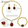 Bijoux de perles africaines Ensemble de bijoux en or Imitation Collier de boucles d'oreilles en cristal Ensemble pour femmes Dubai Wedding Bridal Jewelry Set 8948179