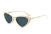 Design de moda Mulheres Cat Eye Sunglasses Rivet Impressão Feminino Óculos de Sol Clássico Óculos Shades Do Vintage UV400