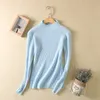 Women's Sweaters Quality Winter Sweater Women High Collar Pure Cashmere Blend Female Soft Wool 2022 Warm Pullover D00204