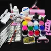 Kits kits de arte de uñas lámpara al por mayor 12 color uv gel pro 36w herramientas