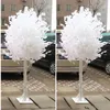 1,0 m 1,2 m 1,5 m di altezza Albero imitazione bianco matrimonio, foglia bianca, vaso centrotavola matrimonio