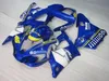 Hochwertiges Verkleidungsset für Yamaha YZF R1 2000 2001, weiß-blaues Verkleidungsset YZFR1 00 01 BC78