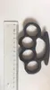 新しい鉄4本の指の真鍮ナックルズダスター自己防衛パーソナルセキュリティ女性と男性の自衛ペンダントBottl294Q