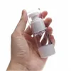 15ml 30ml 50mlの透明性の空のエアレスポンプ容器旅行プラスチックローションスプレー化粧品の瓶ポンプ0160