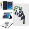 Cartoon Panda Painted Elephant Owl Flip Bracket Stand Custodia in pelle PU per ipad 5 6 234 Mini123 4 Nuovo ipad 9.7 2017 2018 Samsung Tablet