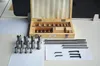 Keyway Broach Set 22PCS Metrisk storlek B Typ 4mm 5mm + C Typ 6mm 8mm 13PCS Bushing Sleeve 5PCS Shim Kit Metalwoking Tool