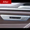 Chrome ABS Sedile Memoria Pulsanti Cornice Decorazione Copertura Trim Per BMW Serie 5 G30 G38 2018 Accessori modificati per auto