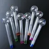 New Arrival Pyrex Glass Pipe Oil Burner Pipes Colorful Smoke Hand Pipe 4 Inch Glass Pipes Oil Dab Rig Color Randomly Send Free DHL