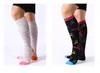 Farbmischung Baumwolle Sport Fußball Socken Laufen Outdoor Wandern Socken Magische Kompressionssocken Großhandel