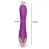 Khalesex Vibrador poderoso, brinquedos sexuais adultos para mulheres, 15 velocidades, ponto G, clitóris, varinha mágica, silicone vibratório, carga USB, sex shop D13882432