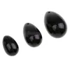 Vida saudável natural preto jade pedra kegel exercício ovo 3pcs5672316