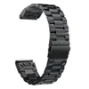 Garmin 5 Forerunner 935 Wristband272J를위한 Jansin Classic Stainless Steel Watch Strap Metal 교체 밴드