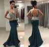 2019 Syrenka Suknia Sukni Zroszony Kryształy Długie Backless Formalne Wakacje Celebrity Wear Prom Party Suknia Custom Made Plus Size