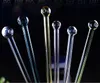 Round Head Glass Straw Creative Colorful Glass Straws Reusable Milk Drinking Straws Bar Party Supplies Wholesale