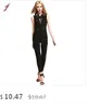 2017 Hot Super Sexy Adult Black Catwomen Jumpsuit PVC Leather Like Tight Coverall Bodysuits for Women Body Suits Party wear