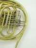 Double Row 4 Key B to F Tune French Horn Brand Qualität Musikinstrument Gold Lack kann das Logo French Horn mit Case6957961 anpassen