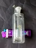 Vaso filtro rettangolare ﾠ , Accessori per bong in vetro all'ingrosso, Fumo di pipa ad acqua in vetro