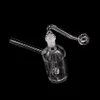 Smoking Accessories Glass Oil Burner Water Bongs with Recycler Pipe Dab Rig Mini Pyrex bong Hookah