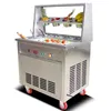 Beijamei Rostfritt Stål Kvadratisk Pan Fried Ice Cream Roll Machine Pan Fry Flat Ice Cream Maker Yoghurt Fried Ice Cream Machine