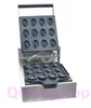 Qihang_top Machine à gaufres commerciale en grains de café 110 V 220 V Fabrication de gaufres électriques avec minuterie