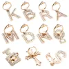 Bling Diamond Finger Holder for Cell Phone Magnetic Ring Grip Holder Universal letter Kickstand 360 Finger Ring Stand