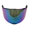 Original LS2 Motorcykelhjälm Extra Visor för LS2 FF328 FF320 FF353 Transparent Smoke Rainbow Byt lins för hjälmar