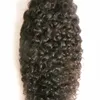 Lockiges menschliches vorgebundenes Fusionshaar I Tip Stick Keratin Doppel-Remy-Haarverlängerung 1,0 g/s 100 g 10"-26"