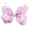 20 colors handmade Hairpin Baby bow Barrettes Bowknot Hairpins Kids Infants Hair Accessories Ribbed Unicorn Girl JOJO Bow Card HJG6114918