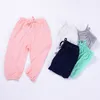 Summer Children's Trousers Bamboo Cotton Children's Pants Baby Boys And Girls Mosquito Pants Feet Nine Pants Kids Clothing Lantern Trousers