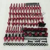 Fairing bolts full screw kit For KAWASAKI ZZR600 05 06 07 08 ZZR 600 2005 2006 2007 2008 05-08 Body Nuts screws nut bolt kit 25Colors
