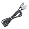 25cm 1m 2m 3m Cabos de Carregamento Micro USB Tipo C Cabo de Carregador de Dados Trançado de Nylon para Celular Android 300pcs