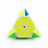 Pyramid Shape Magic Cube Ultra-Smooth Speed ​​Magico Cubo Twist Puzzel DIY Educatief Speelgoed voor kinderen Kinderen DHL